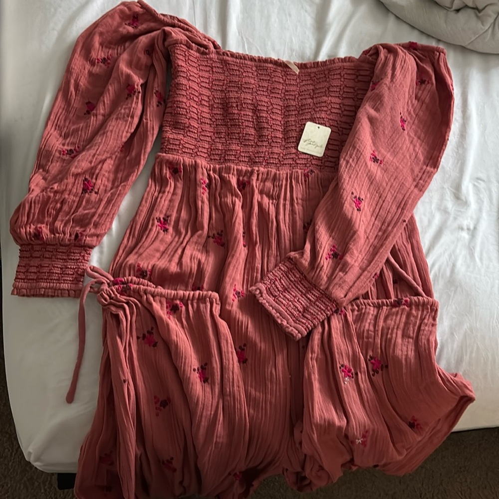 NWT Free people Dahlia jumpsuit